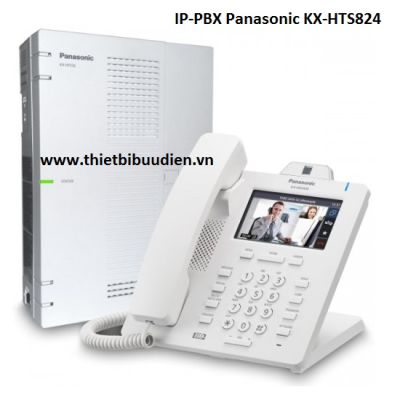 Tổng đài IP Panasonic KX-HTS824 4 đường vào 20 máy lẻ