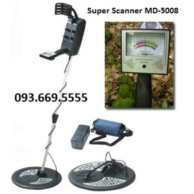 Máy dò kim loại dưới đất Scanner MD-5008 (2 đĩa dò)